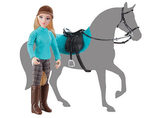 Breyer Heather - English Rider with Tack