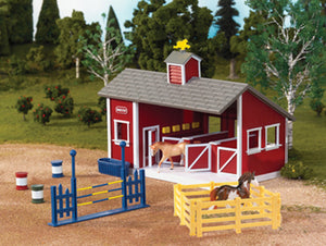 Breyer Red Stable Playset