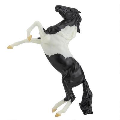Breyer Black Pinto Rearing Mustang