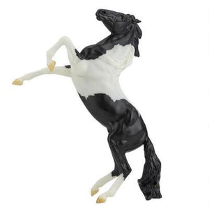 Breyer Black Pinto Rearing Mustang