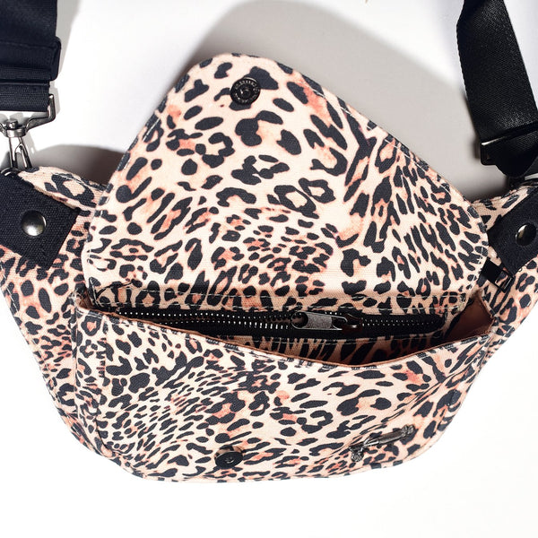 Leopard Lux Hip Pouch