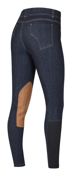 Kerrits Stretch Denim Knee Patch Breech