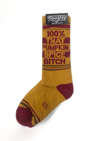 Socks - 100% That Pumpkin Spice B....
